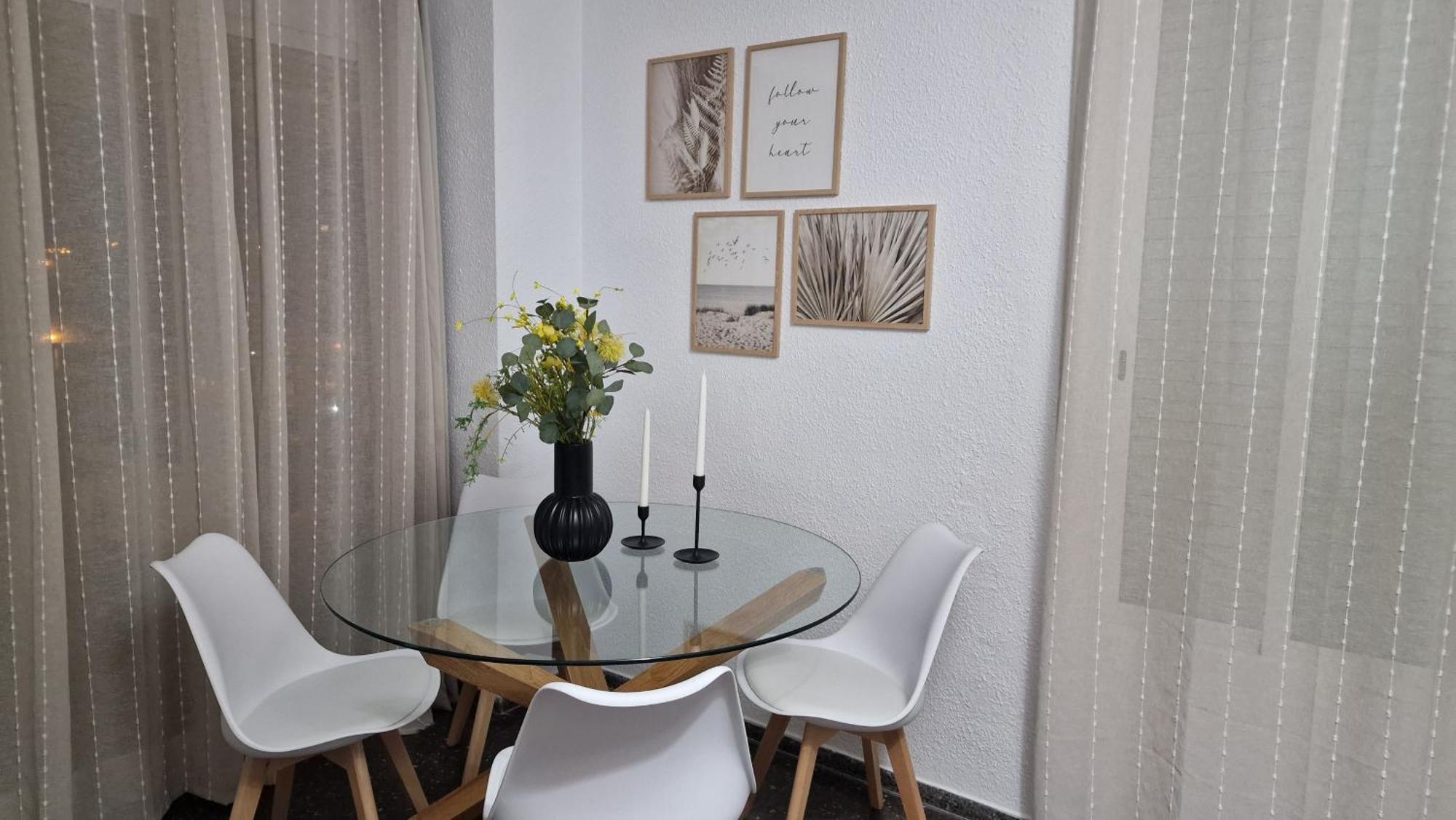 Apartamento Dos Habitaciones, Frente A La Playa, เบนิสกัสซิม ภายนอก รูปภาพ